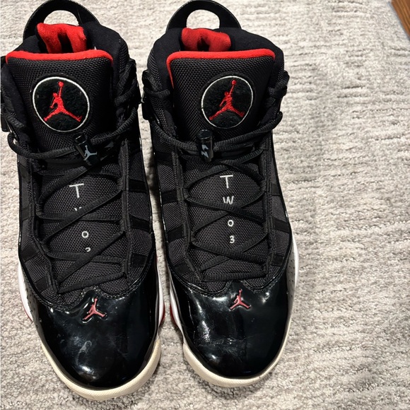 Jordan Other - Air Jordan Black and Red Sneakers